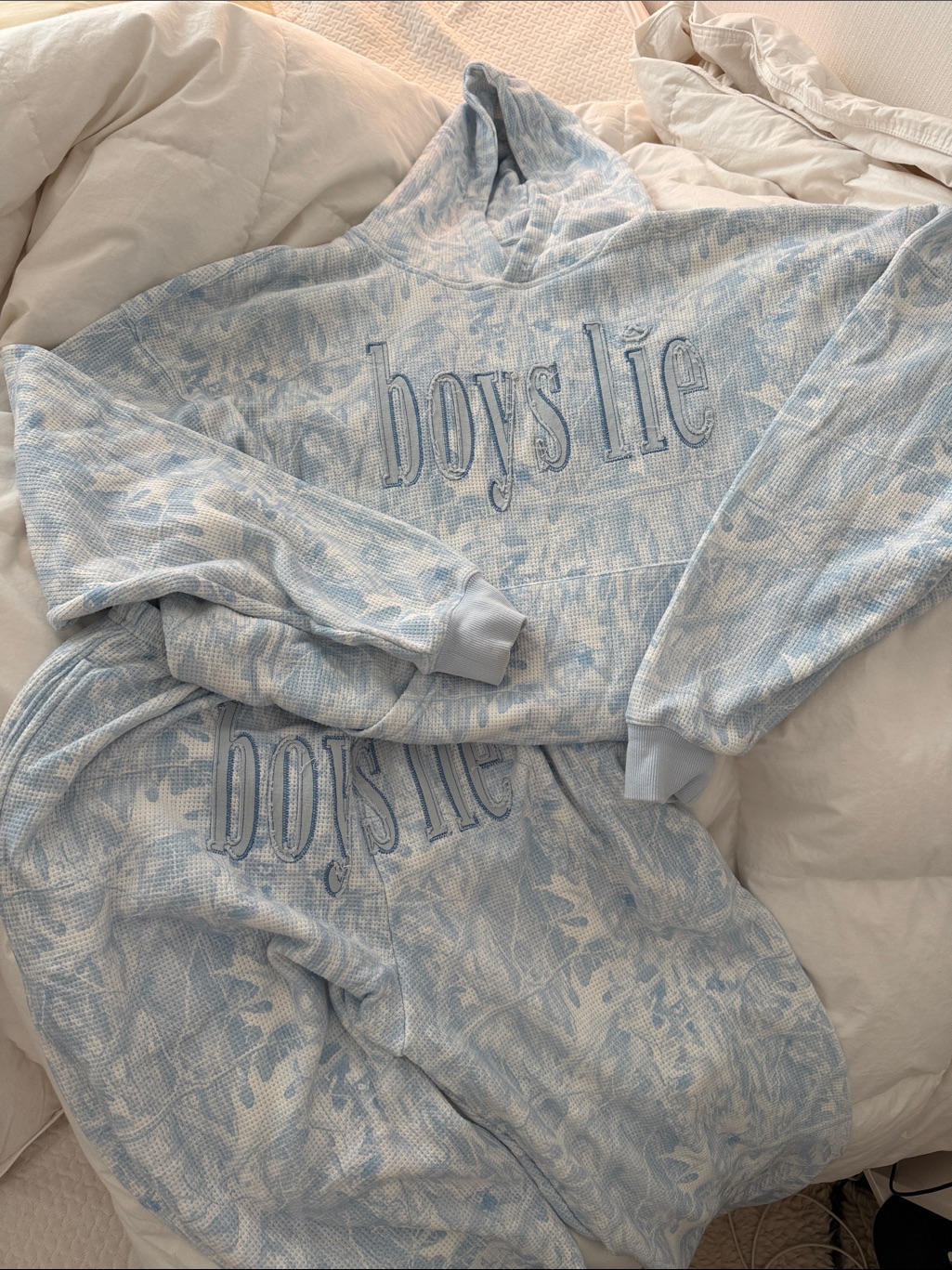 Boys Lie Blue Camo Set